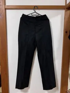 ブラック スラックス ストレートレッグ