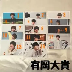 有岡大貴 公式写真10枚600円