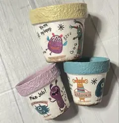 No.14 リメ鉢 2号鉢 2.5号鉢 多肉植物 リメイク鉢