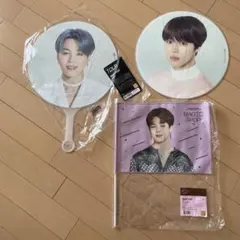 公式　BTS Jimin うちわ・フラッグセット