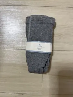新品　babygap グレーの星柄タイツ 12-24ヶ月　くまタイツ
