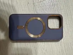 紫色 マグネット式 iPhone13Proケース