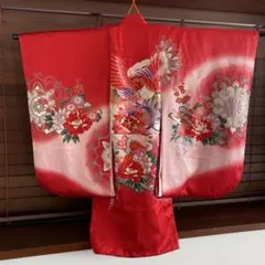 七五三　3歳　正絹　襦袢セット　着物