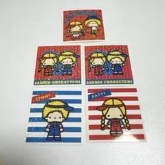 パティ&ジミー　シール　ホログラム　キラキラ　ステッカー　サンリオ　まとめ売り