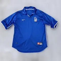 イタリア代表 NIKE Hユニフォーム98フランスW杯 サッカーシャツ m
