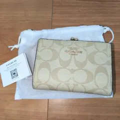 コーチ　COACH　財布　がま口