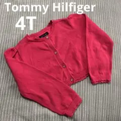 Tommy Hilfiger ☆カーディガン☆4T☆ピンク