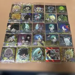 ドラゴンボールウエハースシールセット 25枚