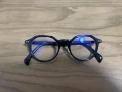 zoff 黒縁メガネ