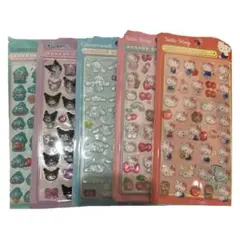 ボンボンドロップシール 5枚セット　海外製