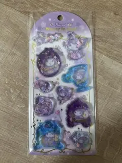 サンリオ　ウォーターシール　クロミ　立体シール　ボンボンドロップ