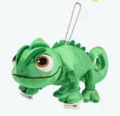 【美品】パスカル　肩のせ　クリップ付き　ぬいぐるみ　ラプンツェル　ディズニー