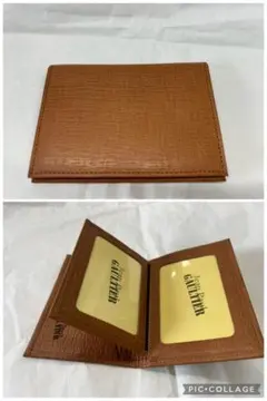未使用品　ジャンポールゴルチェ　ID/パス/カード　3面ケース　本革製