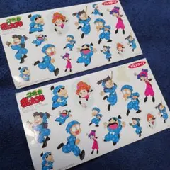 忍たま乱太郎 キャラクターシール2枚セットトモミ きり丸 きり丸 しんベエ ユキ