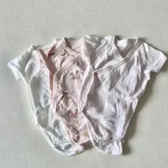 UNIQLO コンビ肌着前開き3枚セット 【60cm】