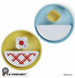 新品未使用【ルクルーゼ 】ドラえもん、ドラミプレートセット　各1セット