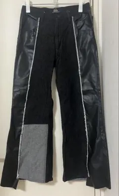 jentlouis Leather Pocket Shorts サイズM - メルカリ