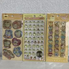 【国内正規品】サンリオ　ポムポムプリン　シール3点セット