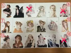 【バラ売り可】　cotton melody.様　人物ステッカー