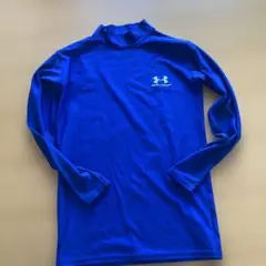 UNDER ARMOUR YLG 青 長袖アンダーシャツ