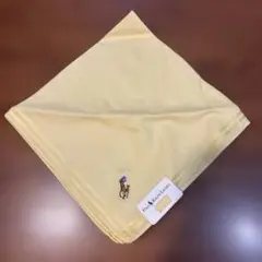 【新品未使用】Polo Ralph Lauren イエロー ハンカチ
