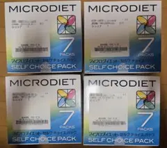 MICRODIET セルフチョイスパック 7食入 4箱セットのサムネイル