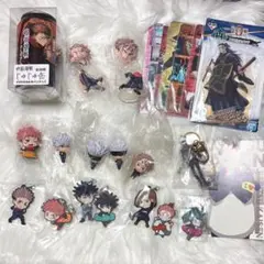 【まとめ売り】呪術廻戦　アニメ フィギュア＆クリアファイル セット