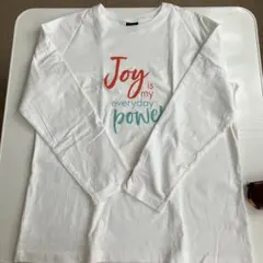 ELLE & GU コラボ 長袖Tシャツ ホワイト Lサイズのサムネイル