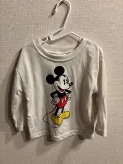Disney baby ミッキーマウス 長袖Tシャツ
