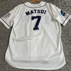 埼玉西武ライオンズ ユニフォーム 松井稼頭央 ♯7 Lサイズ ホーム ホワイト