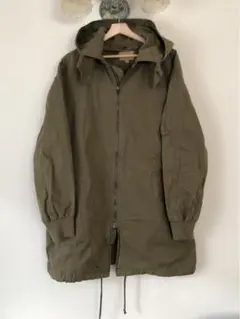 PURPLE&YELLOW モッズコート ミリタリージャケット オリーブ L