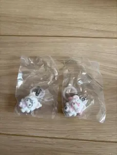 サンリオめじるしアクセサリー　ふわふわスノー　 マイメロ　クロミ