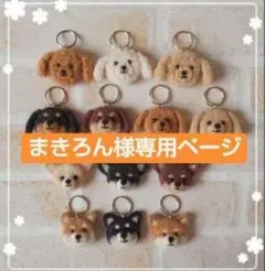 まきろん様専用ページ☆ページ分割分(マスコット)