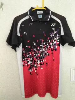 YONEX 幾何学模様 ポロシャツ Mサイズ