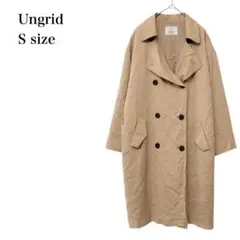 アングリッド/トレンチコート/ダブルボタン/ロング丈/S/ベージュ