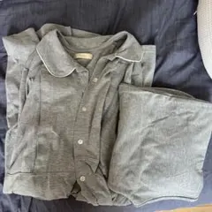 犬印 マタニティ パジャマ fairy 長袖 前開き ルームウェア 授乳服M-L