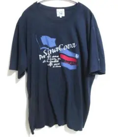 SINA COVA 　シナコバ　Tシャツ　日本製☆LL