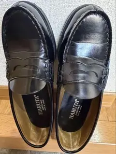 【26.0㎝】美品　HARUTA　ブラック　ローファー　ハルタ