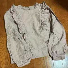 長袖　フリル　トップス