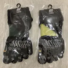 TABIO GOLFスピニングサポート5本指ショートソックス(25～27cm)