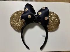 値下げ！ミニーマウス耳カチューシャ（スパンコール）