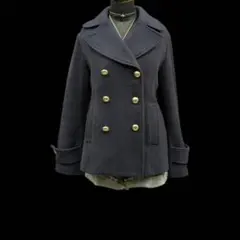 平成ギャル y2k グランジ ダークコア ダブルブレスト ピーコート パンク