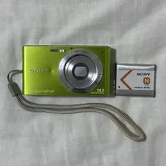 SONY Cyber-shotグリーンDSC-550デジタルカメラ - メルカリ
