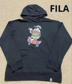 FILA パーカー　トレーナー　黒　160
