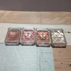 中古品CANMAKE 単色アイシャドウ 4色セット