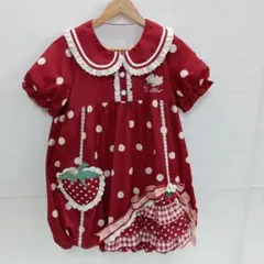 値下◎2.25◎S300◎トゥーアリス◎キッズ◎ワンピース◎いちご◎160