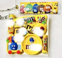 ガチャ詰め　まとめ売り　お菓子　チョコ　デコパーツ　イエロー　黄系　ポーチ