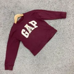 ✨GAP✨ギャップ♡GAPロゴスウェット♡トレーナー♡長袖♡紫系キッズ(120)