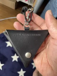 JOHN LAWRENCE SULLIVAN ブラックレザーコインケース