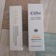 d'Alba ホワイトトリュフ リップバーム＆Vセラムトナーのサムネイル